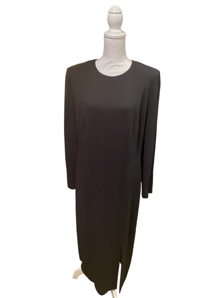 Ralph Lauren Zinna Long-Sleeve Cocktail Dress