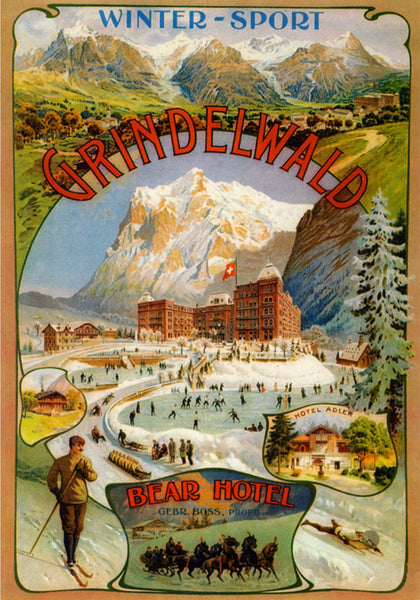 Large Wall Art: Grindelwald