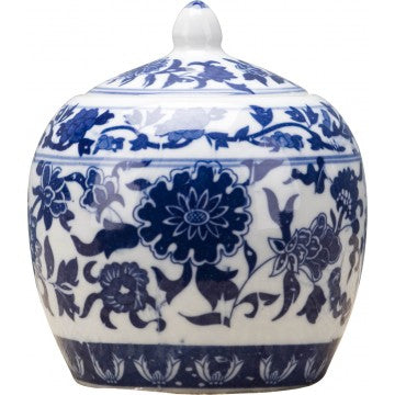 Classic Porcelain - BLUE AND WHITE SMALL MELON BOX