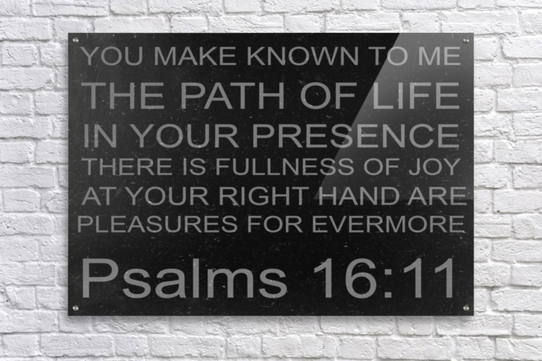 God’s Word: Psalms 16:11