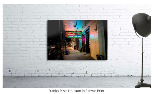 “Iconic Houston” by Jeffrey Chen : FRANK’S PIZZA