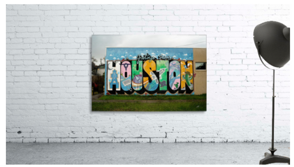 “Iconic Houston” by Jeffrey Chen : Greetings From Houston