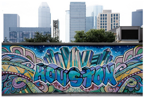 “Iconic Houston” by Jeffrey Chen : Houston Graffiti