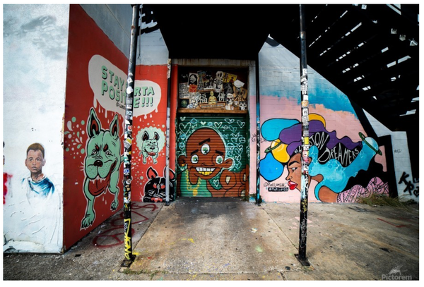 “Iconic Houston” by Jeffrey Chen : Graffiti