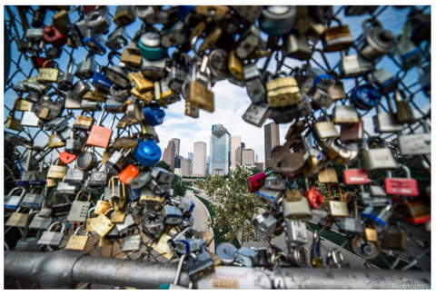 “Iconic Houston” by Jeffrey Chen : Lock Bridge